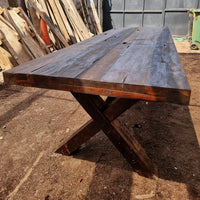 Mesa de centro artesanal de madera noble hecha en Chile – Nowü