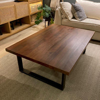 Iron and Oak Coffee Table
