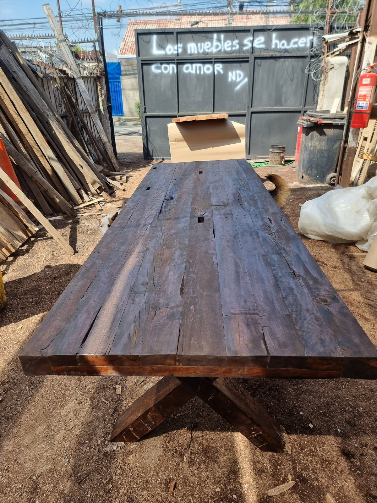 Mesa de centro de madera noble artesanal hecha en Chile a mano – Nowü