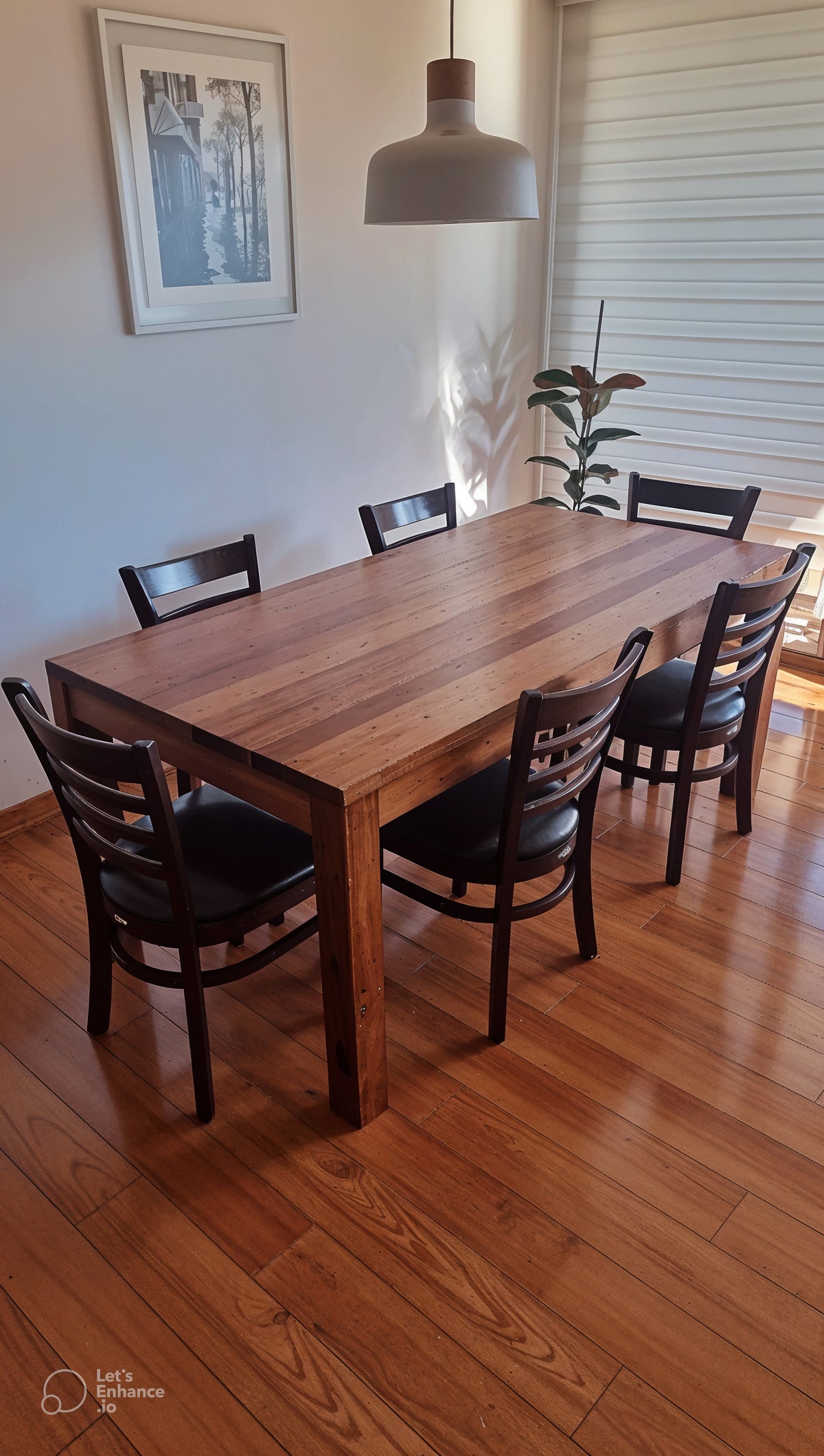 Mesa Comedor Moderna Roble