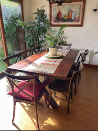 Mesa Comedor Roble Pata X