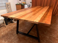 A Iron and OAK Table