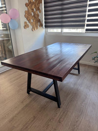 A Iron and OAK Table