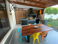 Square Iron Table