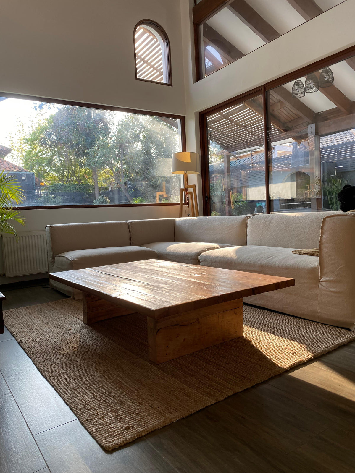 Mesa de centro para amoblar living 