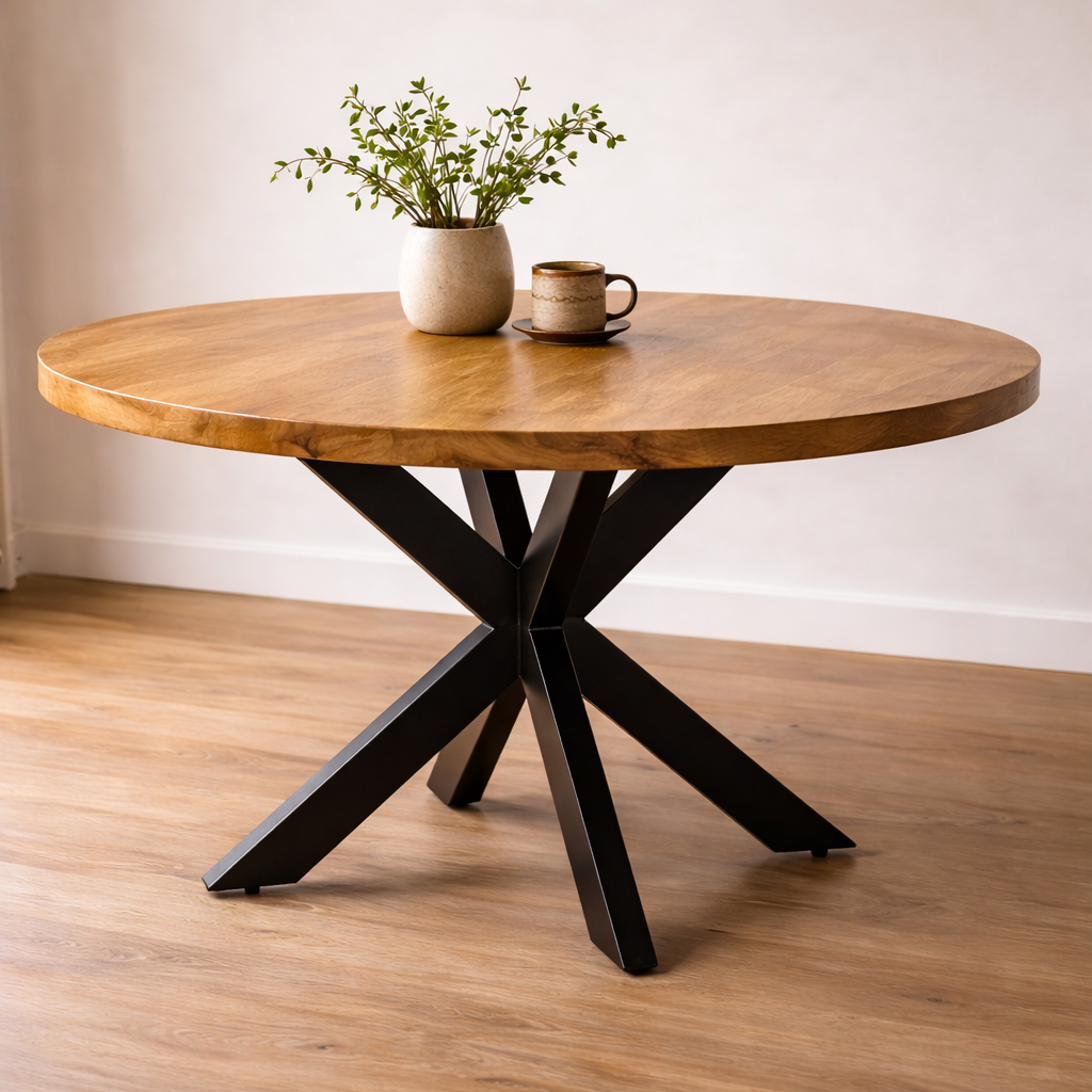 mesa-redonda-comedor-roble-fierro-nor