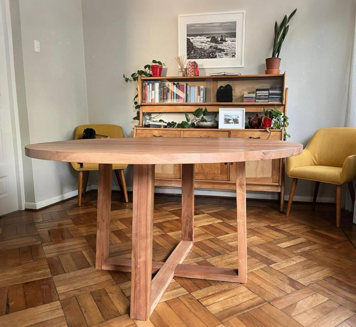 Mueble de Madera maciza mesa comedor
