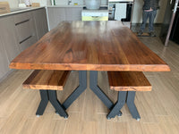 Mesa Comedor Sequoia Y con bancas